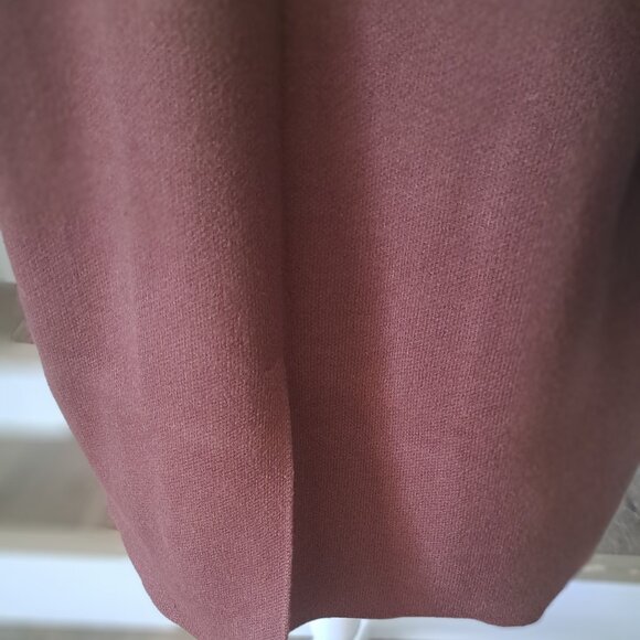 KIRUNDO Brown Cardigan Sweater Open Front Warm Thick Midi Length Size XXL NWT - Picture 7 of 10